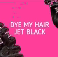 DYE MY HAIR BLACK