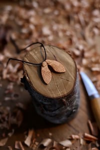 Image 2 of Maple/Sycamore Seed- Pendant Necklace 