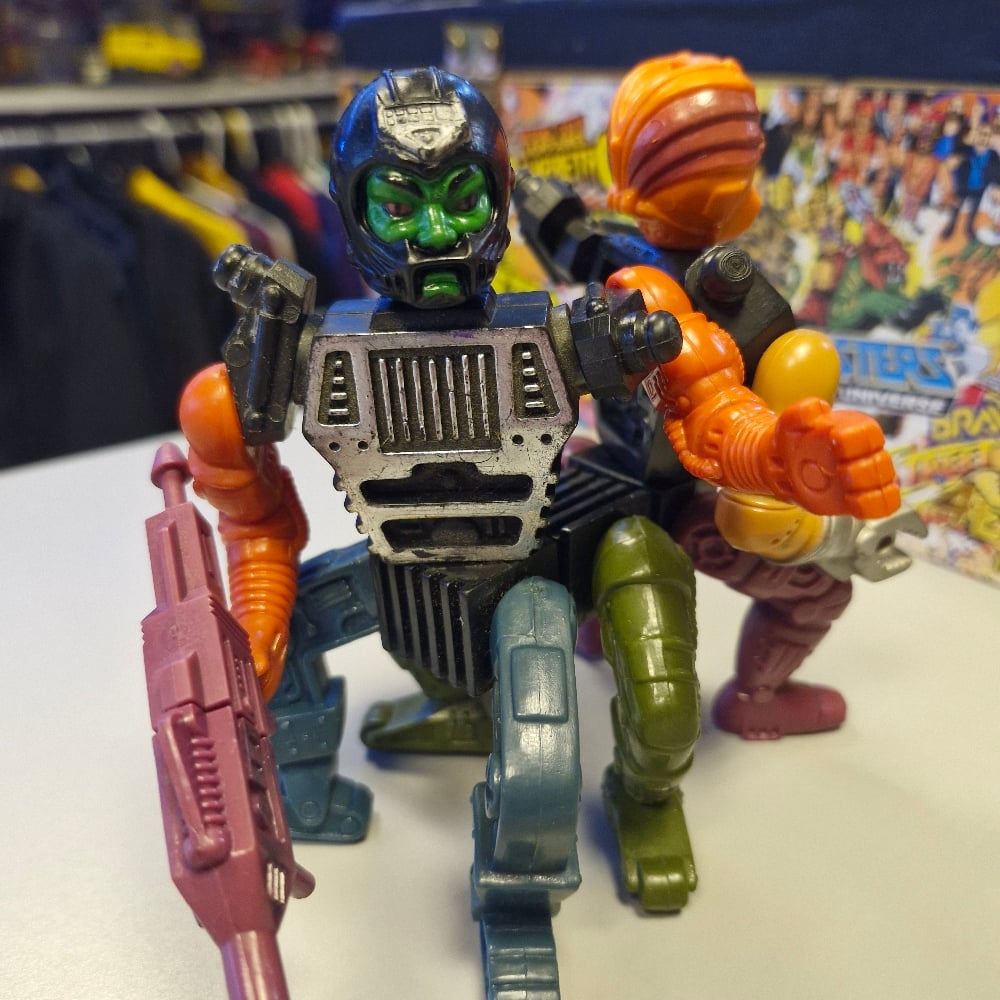 Image of Vintage Masters of the Universe Multi-Bot Action Figure – Original 1980s MOTU
