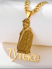 Image 1 of Personalized Photo Pendant