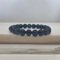 Blue Tiger Eye Natural Stone Bracelet