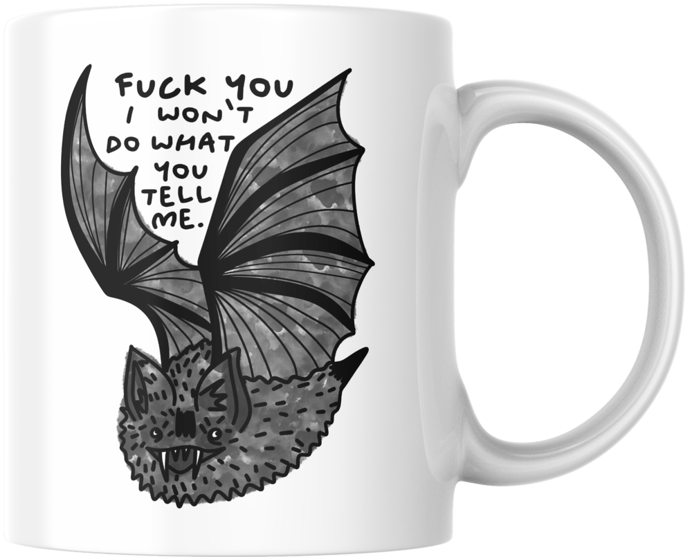 Fuck You Bat Mug