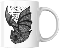 Image 2 of Fuck You Bat Mug