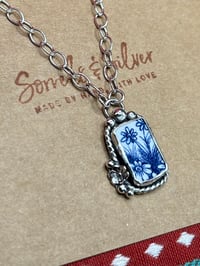 Image 5 of Blue Flowers Pendant