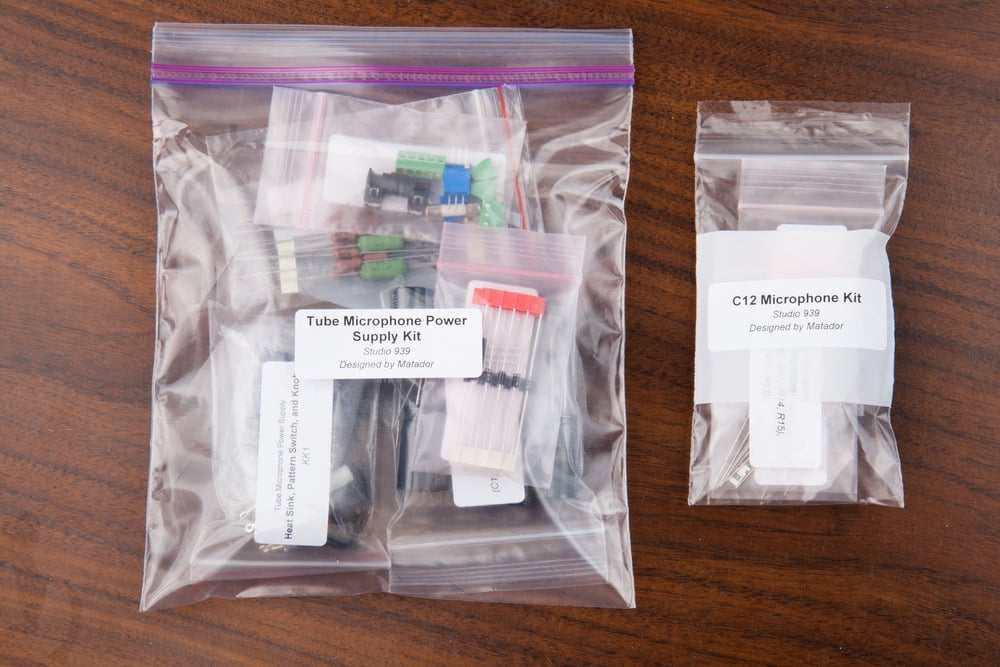 Studio 939 — C12 and ELA M251 Microphone Parts kits