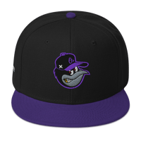 Image 4 of Tha O's "Bird Flu" Snapback (Purple Logo)