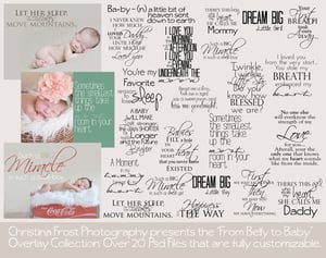 Image of The From Belly to Baby Overlay Collection