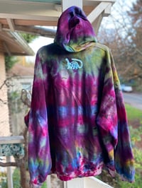 Image 6 of 4XL Disrespect Your Surroundings Tie Dye Hoodie 1