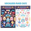 Vocaloid Maid Cafe Sticker Sheet