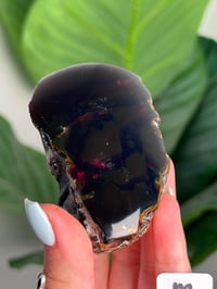 Image 18 of CHOOSE YOUR OWN HALF POLISHED BLUE SUMATRAN AMBER -INDONESIA- **UV REACTIVE**