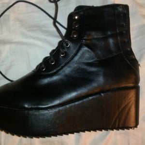 Image of Black High Top Creepers