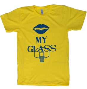 Image of "Kiss My Glass" (Yellow)