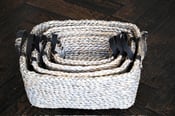 Image of SEAGRASS BASKETS - set of 4