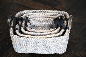 Image of SEAGRASS BASKETS - set of 4