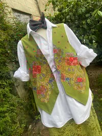 Image 4 of CHALECO FEITO A MAN. FOLIADA78. Talla M. 