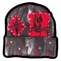 Image 1 of “GNARLY JUNK #6” Custom Punk Beanie