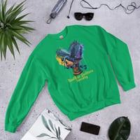 Image 1 of BadAss Raven Oldschool Unisex Sweatshirt