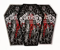 Mortician - Brutally Mutilated Black Woven Patch