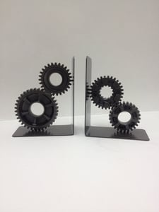 Image of Industrial Sprocket bookend (Steampunk)