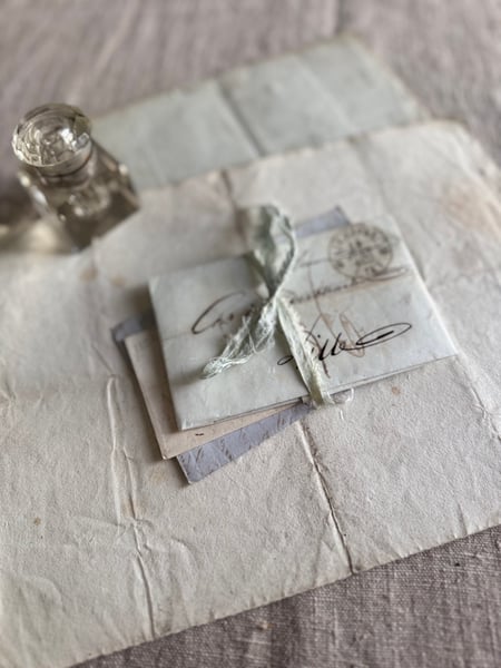 Image of Vintage French letter bundle #4