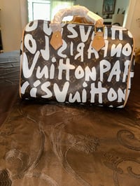 Image 2 of LV Graffiti White & Brown