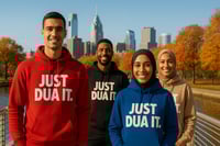 Image 2 of  Just Dua it hoodies
