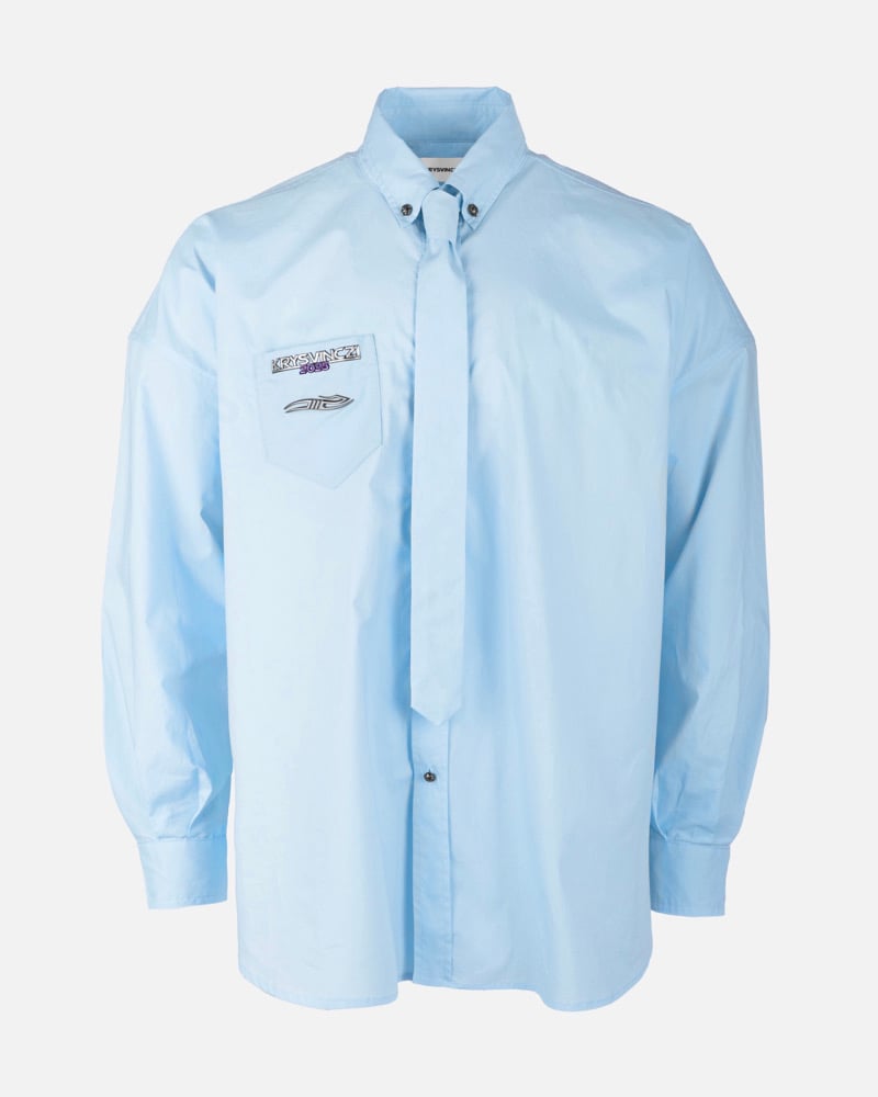Image of KRYSVINCZI - Cool-Britannia Shirt Office Blue