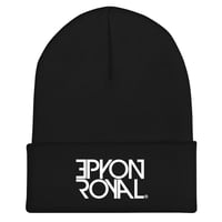 Image 1 of Text Logo Cuffed Beanie (9 colors)