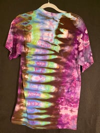Image 4 of SMALL Be Gay Do Crime Godzilla Tie Dye Shirt 2