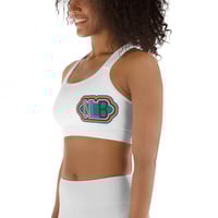 Image 2 of "Time" sports bra