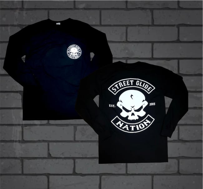 Street Glide Nation Long Sleeve Rocker T