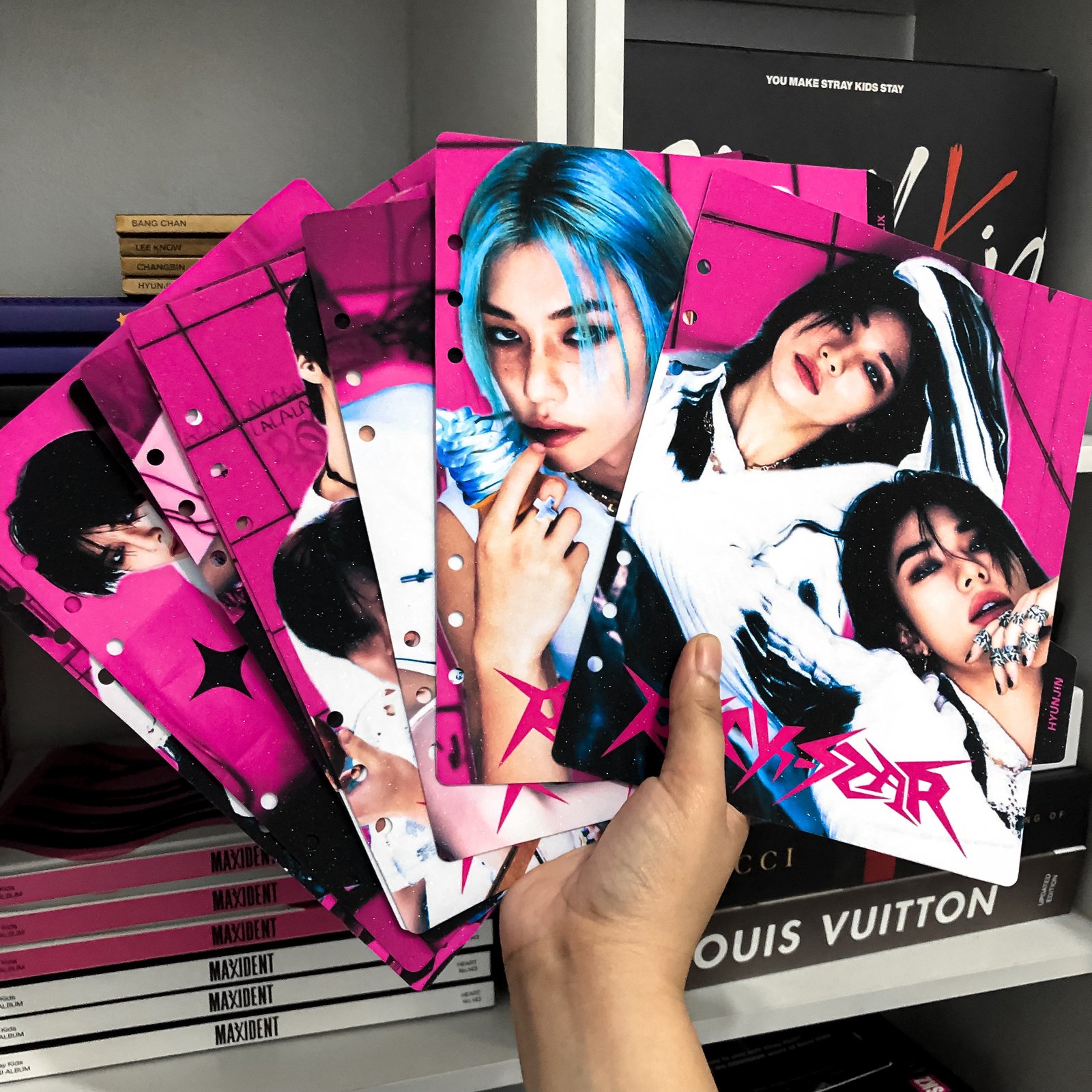 $65 | STRAY KIDS HOP-5STAR BUNDLE [1 BINDER + 9 DIVIDERS] | VIVHAVEN