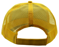 Image 3 of Heavenly Made Apparel Crowned By Grace Mesh Hat - Yellow & Black Adjustable