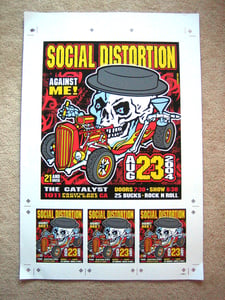 Image of Social Distortion Uncut Poster Sheet