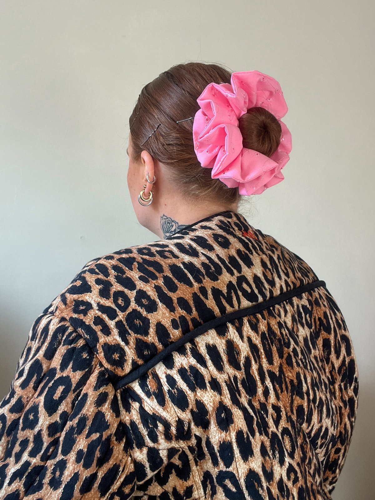 Pink Scrunchie 