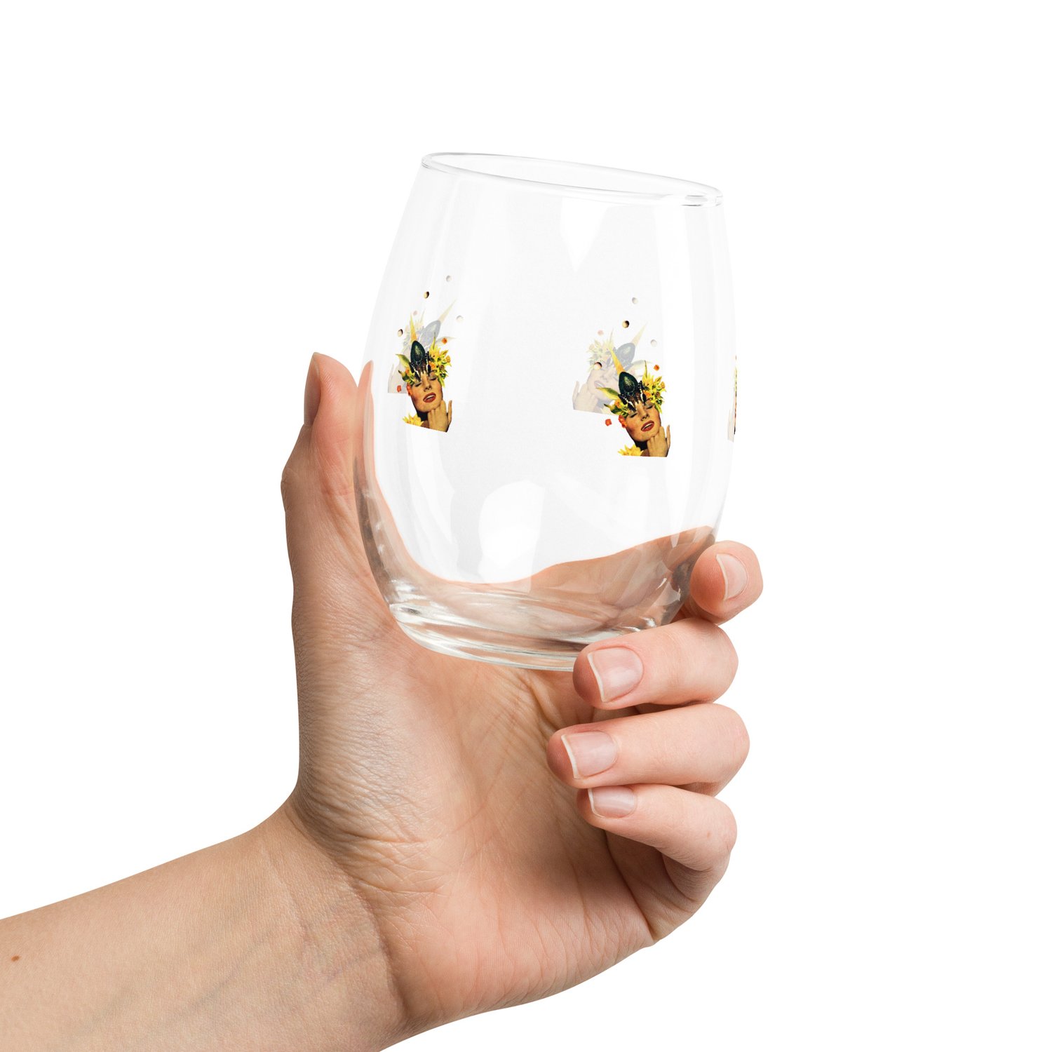 Image of Magical Unicorn - Stemless Wine Glass - 15oz
