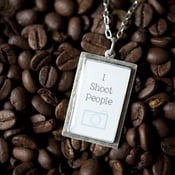 Image of "I Shoot People" Necklace