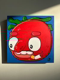 Image 2 of Tomato with cig painting