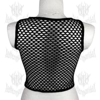 Image 4 of Nunslaughter "Green Witch” Racer Top (SIZE L)