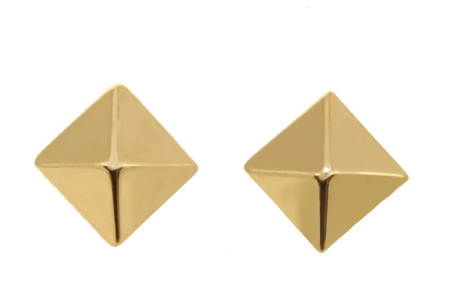 Image of PYRAMID stud earrings