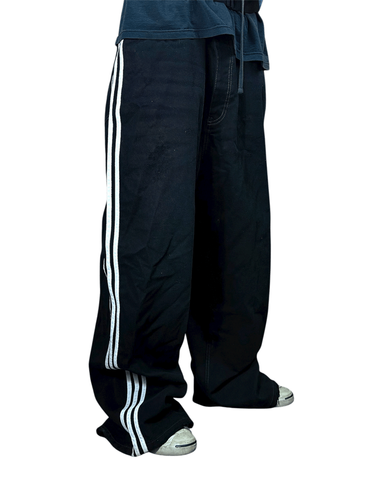 Image of Balenciaga X Adidas SS23 Black Denim
