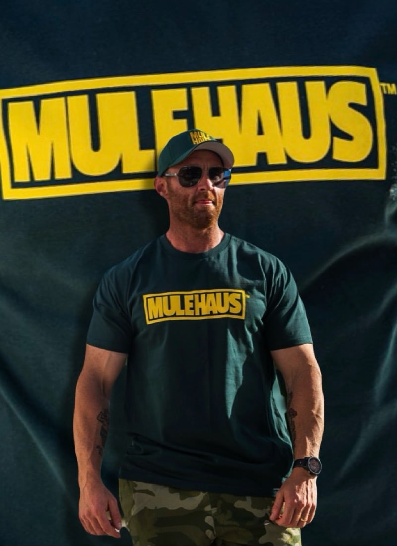 MH0029GG MULE HAUS - TRADEMARK GREEN AND GOLD