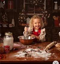 Image 1 of Baking with Santa