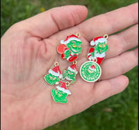 Christmas charms 6pc