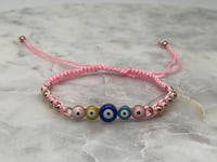 Image 4 of COLORFUL  EYE BRACELETS pink
