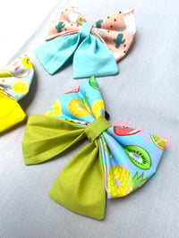 Image 2 of Summer Fruits / Llamas / Sunshine and Lemons / Sailor Bow or Bow Tie