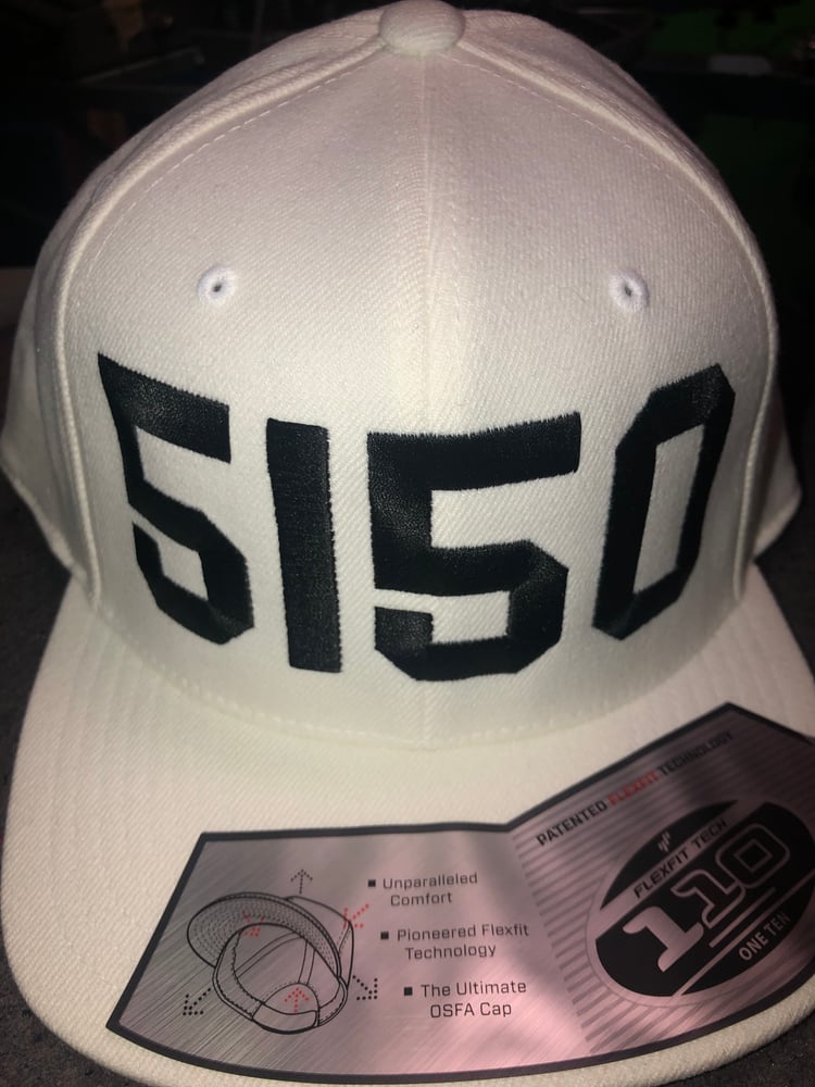 Image of 5150 White W/Black Snap back 