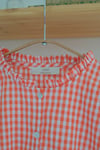 Camicia collo Frou Frou Vichy