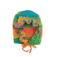 Image 1 of neon fruit bonnet