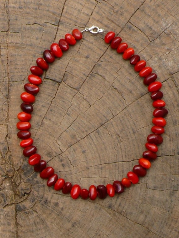 Image of Bats Wing Coral necklace